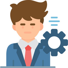 Management Icon Vector Element