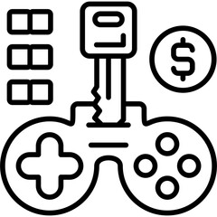 Game Cheat Icon Vector Element