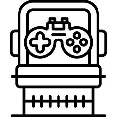 Arcade Game Icon Vector Element