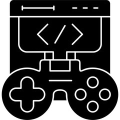 Game Console Icon Vector Element
