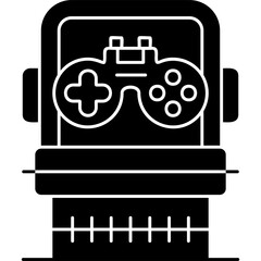 Arcade Game Icon Vector Element