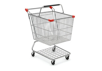 Shopping Basket: Metal Cart, Grocery