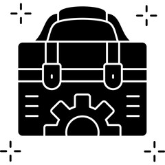 Toolbox Icon Vector Element
