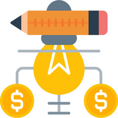 Profits Icon Vector Element