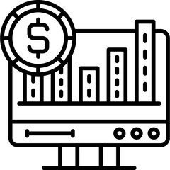 Profits Icon Vector Element