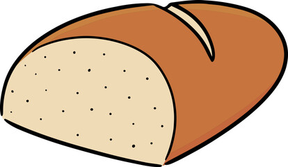 Illustration of bread
