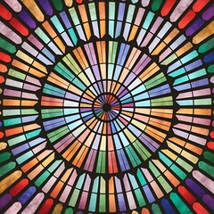 Stained Glass Abstract background