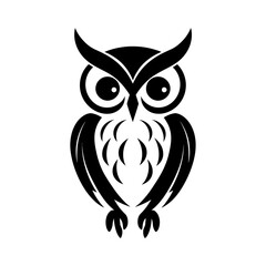 Owl Silhouette Clipart Vector