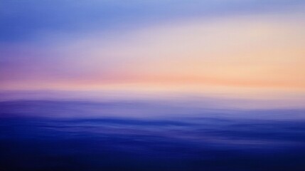 Breathtaking Twilight Canvas Unfolds in Serene Delicate Hues