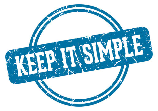 keep it simple stamp