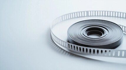 Vintage Analog Film Reel for Cinema Production film reel cinema production vintage roll film reel ai