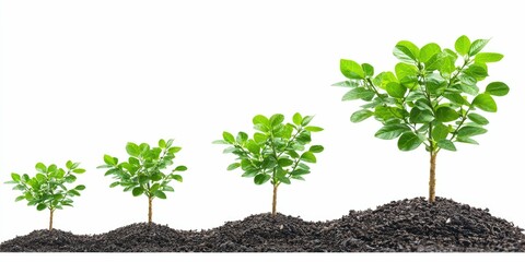 PNG of stock market investment graph showing financial growth over time