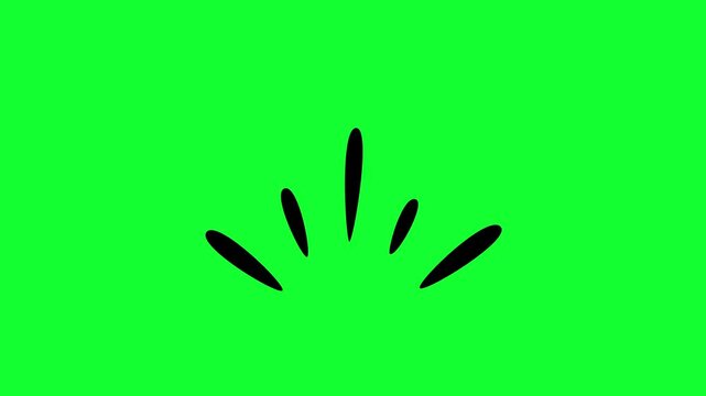 Hand drawn sparkling doodle, explosion, burst, Sparkling star, firework effect