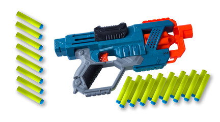 Toy for Children gun with Soft Foam bullets, air pistol, Game for Kids	

