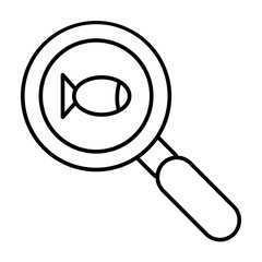 Zoology Vector Line Icon Design