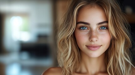 portrait of a young woman