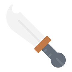 Melee Weapon icon vector image. Can be used for Battle Royale.