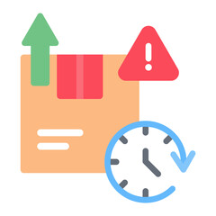 First Expired icon vector image. Can be used for Merchandising.