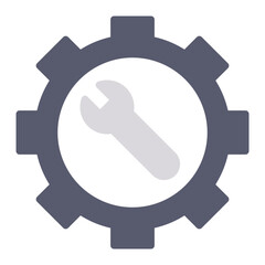 Maintenance icon vector image. Can be used for Industry.