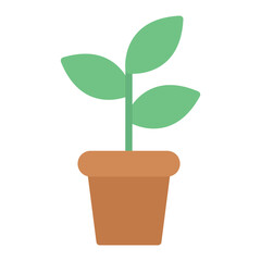 Plant icon vector image. Can be used for Industry.