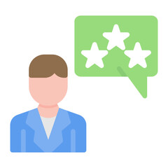 Customer Review icon vector image. Can be used for Technology eCommerce.