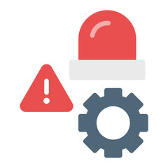 Emergency Management icon vector image. Can be used for Emergency Service.