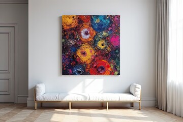 Abstract Pieces in Contemporary Environment