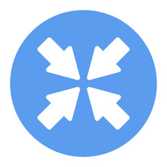 Fototapeta premium Minimization icon vector image. Can be used for Privacy.
