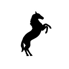 Naklejka premium horse silhouette vector