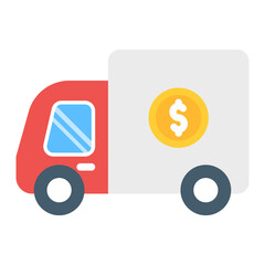 Shipping Rate icon vector image. Can be used for Postal Service.