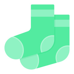 Socks icon vector image. Can be used for Laundry.