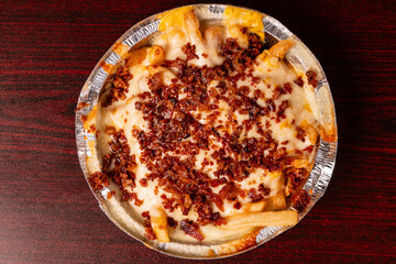 Bacon cheese fries