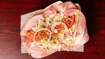 Italian sub sandwich