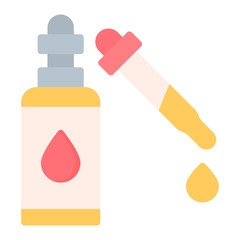 Serum icon vector image. Can be used for Dermatology.
