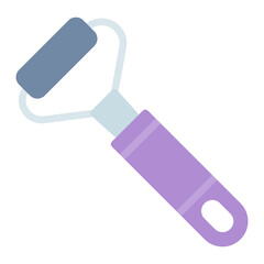 Skin Roller icon vector image. Can be used for Dermatology.