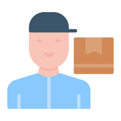 Recipient Man icon vector image. Can be used for Home Services.
