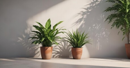 Open magazine on background, featuring artistic plant shadows ,  texture,  print