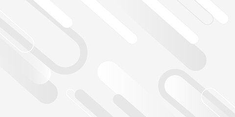 Minimal geometric white background. Abstract white gradient light background, ideal for web design, social media, marketing, presentations, creative.