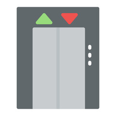 Lift icon vector image. Can be used for Nursing Home.