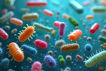 Fototapeta premium Bacterial Magnificence