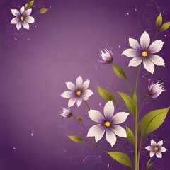 Fototapeta premium abstract floral background