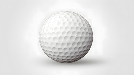 Professional Golf Ball Vector Illustration for Sports Marketing Materials