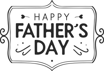 Happy Fathers Day Typography Design Collection. Bold Typography Design for Happy Fathers Day. Creative Fathers Day Typography Design Ideas. Modern Typography Design for Fathers Day