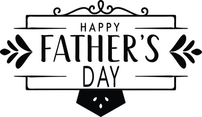 Happy Fathers Day Typography Design Collection. Bold Typography Design for Happy Fathers Day. Creative Fathers Day Typography Design Ideas. Modern Typography Design for Fathers Day