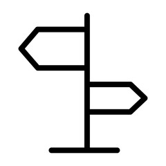 Fototapeta premium Outline icon of car and land traffic