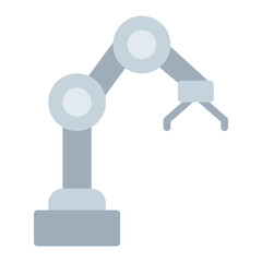 Robotic Arm icon vector image. Can be used for Mass Production.