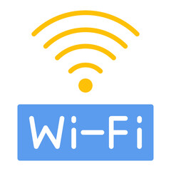 Public Wi Fi icon vector image. Can be used for Public Utilities.