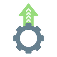 Operational Excellence icon vector image. Can be used for Operations Management.