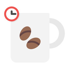 Coffee Break icon vector image. Can be used for Remote Working.