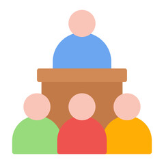 Leadership Potential icon vector image. Can be used for Headhunting.